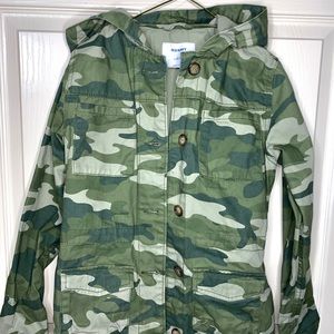 Girls Camo Jacket sz 10-12